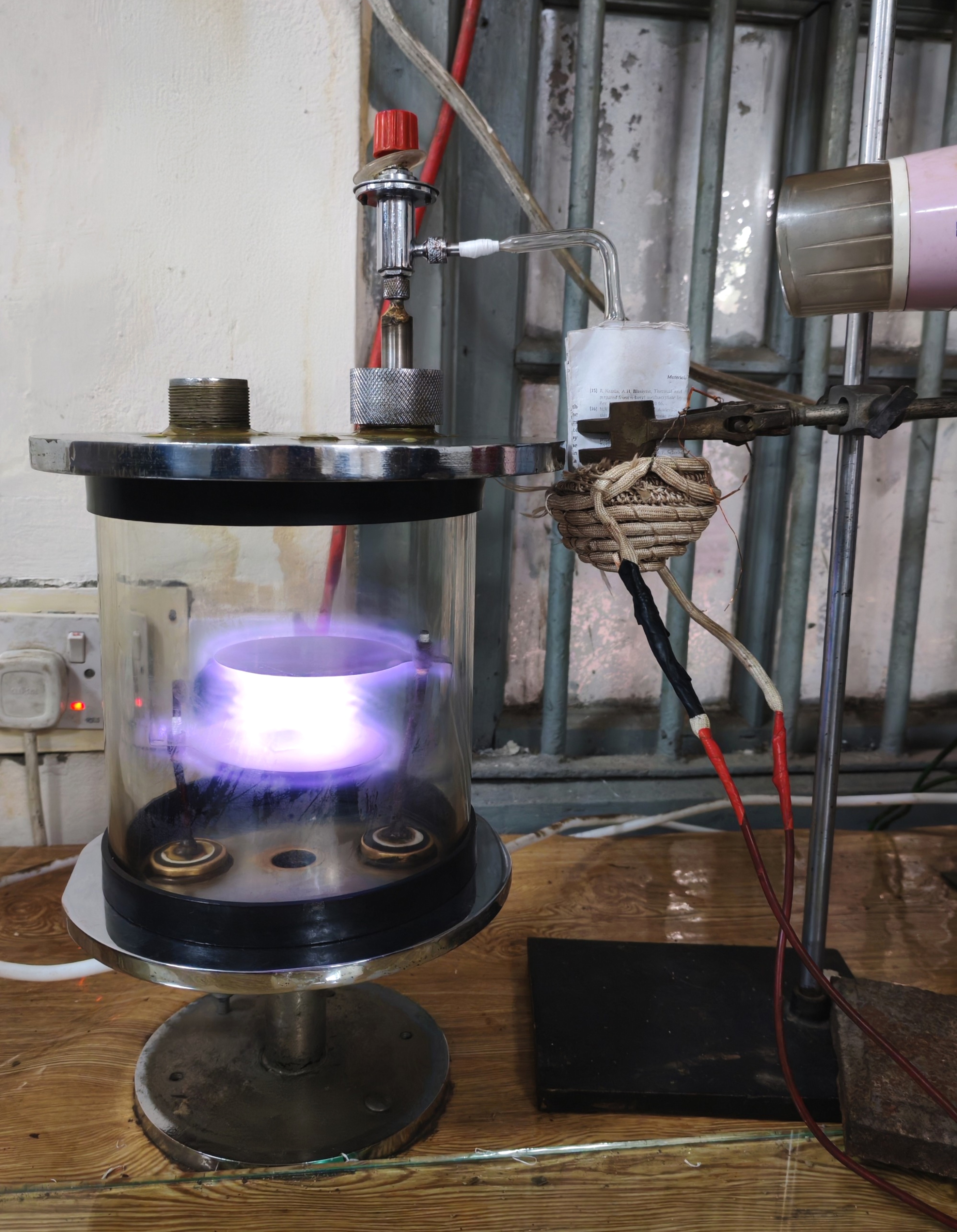 Polymerization Setup Plasma Lab